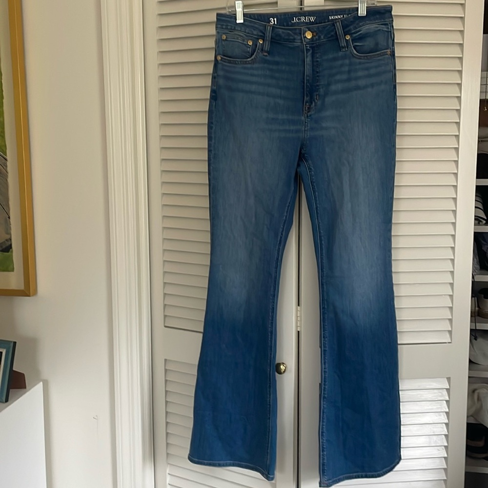 NWOT J.Crew Skinny Flare Jeans